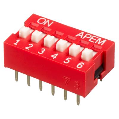 APEM NDS-06-V DIP Switch Standard   