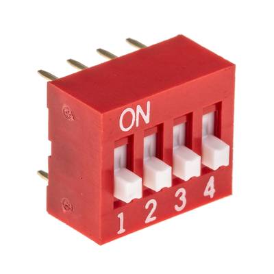 APEM NDS-04-V DIP Switch Standard   