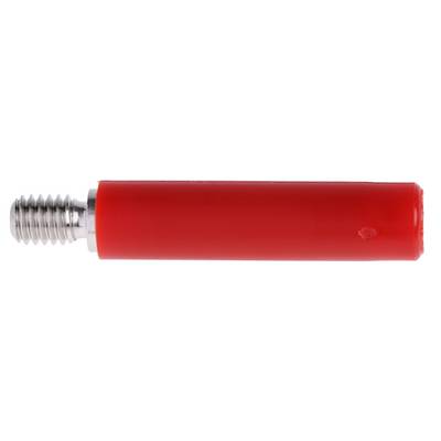Stäubli B4-E-M4-I ROT Screw adapter M4 threaded bolt - 4 mm socket;Red1 pc(s)-1