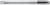 A metal tap with a cylindrical shank and sharp thread cutting edges, suitable for cutting internal threads in workpieces.