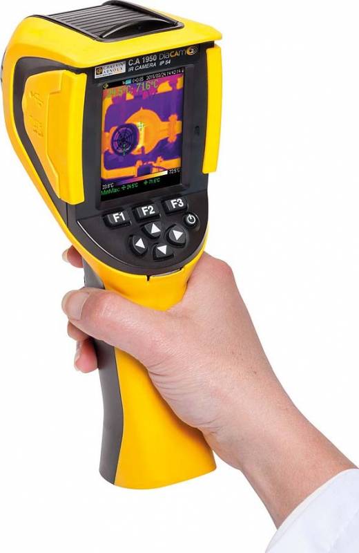 Chauvin Arnoux C.A 1950 IR camera -20 up to +250 °C 80 x 80 Pixel 9 Hz-0