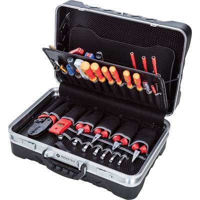 Bernstein Tools  6750 Electrical contractors Tool box (+ tools) 55-piece (L x W x H) 470 x 170 x 340 mm