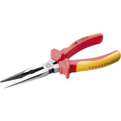 TOOLCRAFT TO-6768522 VDE Round nose pliers Straight 200 mm
