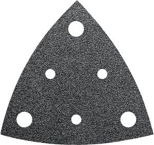 Fein  63717237010 Delta grinder blade Hook-and-loop-backed, Punched Grit size 60 Width across corners 80 mm  35 pc(s)