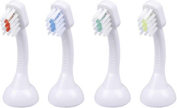 Emmi Dent K4 4x Spare Ultrasonic Kids Toothebrush Heads