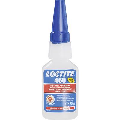 Kleber bottle with a blue cap and red label: 'Loctite 460'. This is an instant adhesive, weight 20g.