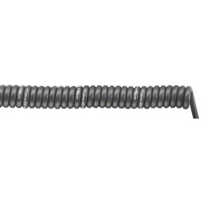 LAPP 70002755 Spiral cable SPIRAL H07BQ-F 1000 mm / 3000 mm 4 G 1.50 mm² Black 1 pc(s)