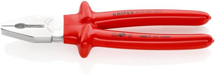 Knipex 03 07 250 VDE Comb pliers 250 mm DIN ISO 5746, DIN EN 60900-0