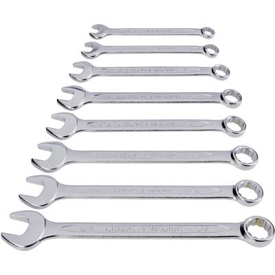 TOOLCRAFT 815082  Crowfoot wrench set 8-piece  1/2" - 11/16"  