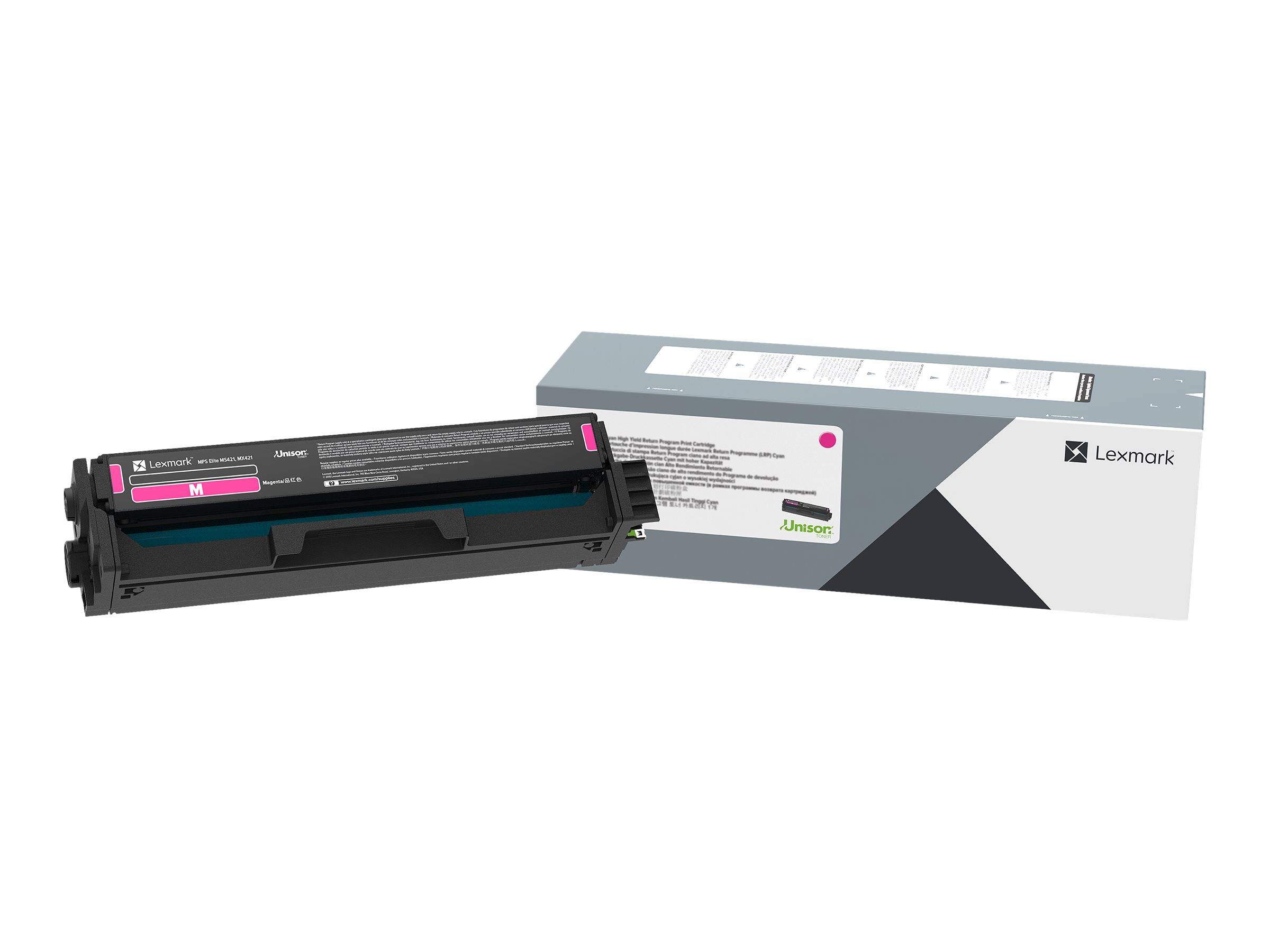 Lexmark Toner Cartridge Cs Cx N H Original Magenta Sides