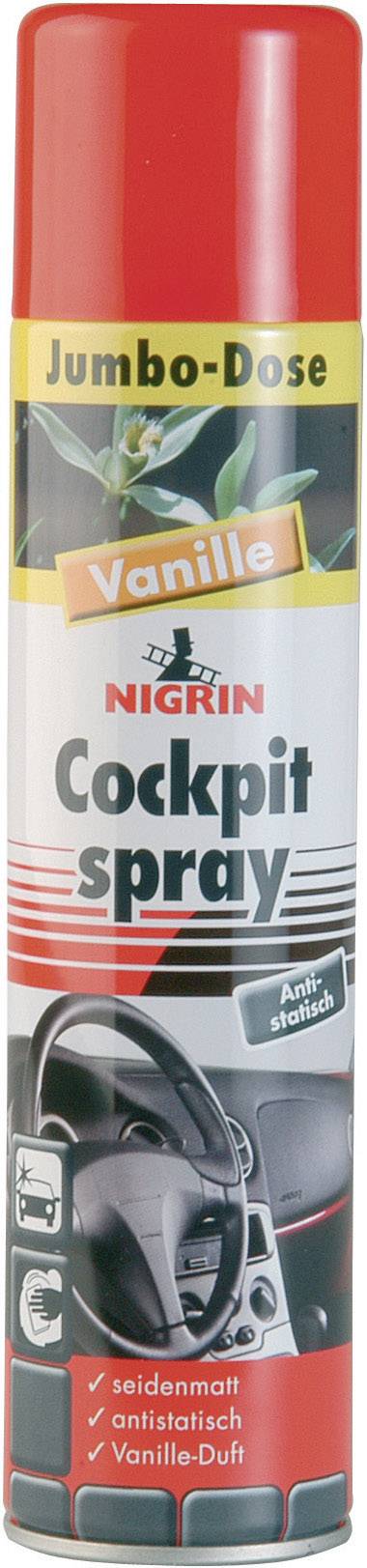 NIGRIN 74062 Vanilla Cockpit Spray 400 ml