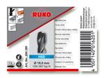 RUKO 204180 HSS Metal twist drill bit 18 mm Total length 228 mm DIN 345 1 pc(s)