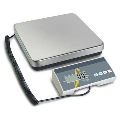 Kern EOB 15K5 EOB 15K5 Parcel scales  Weight range 15 kg Readability 5 g mains-powered, battery-powered Silver