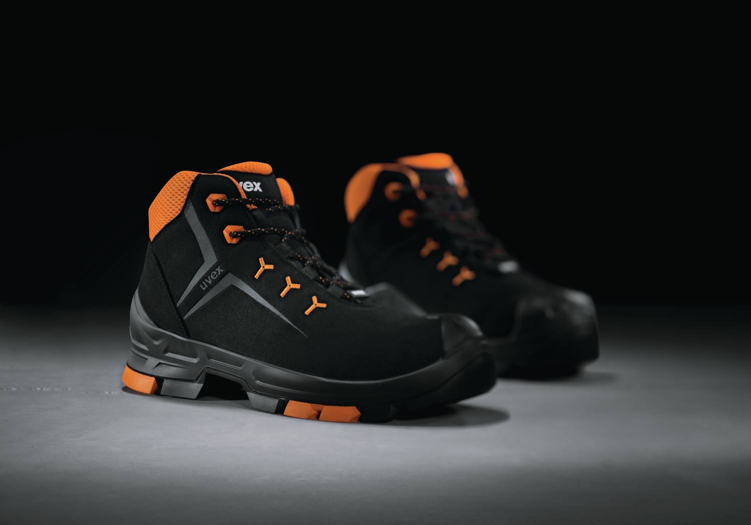 uvex 2 6509242 ESD Safety work boots S3 Shoe size (EU): 42 Black, Orange 1 Pair-4