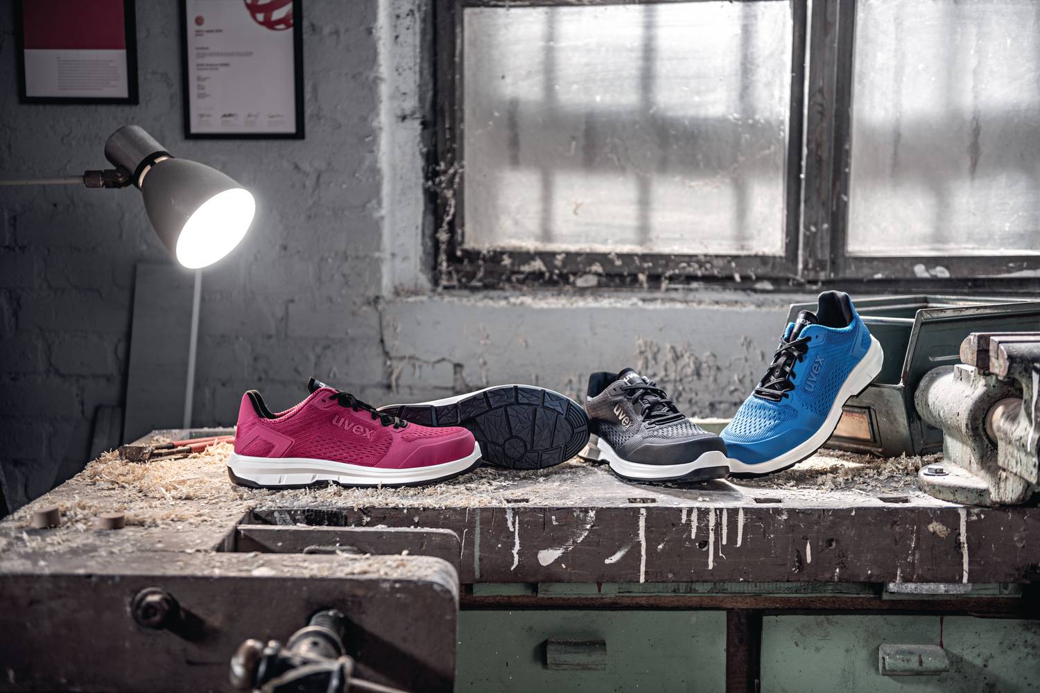 uvex 6599 6599238 Safety shoes S1P Shoe size (EU): 38 Blue 1 Pair-5