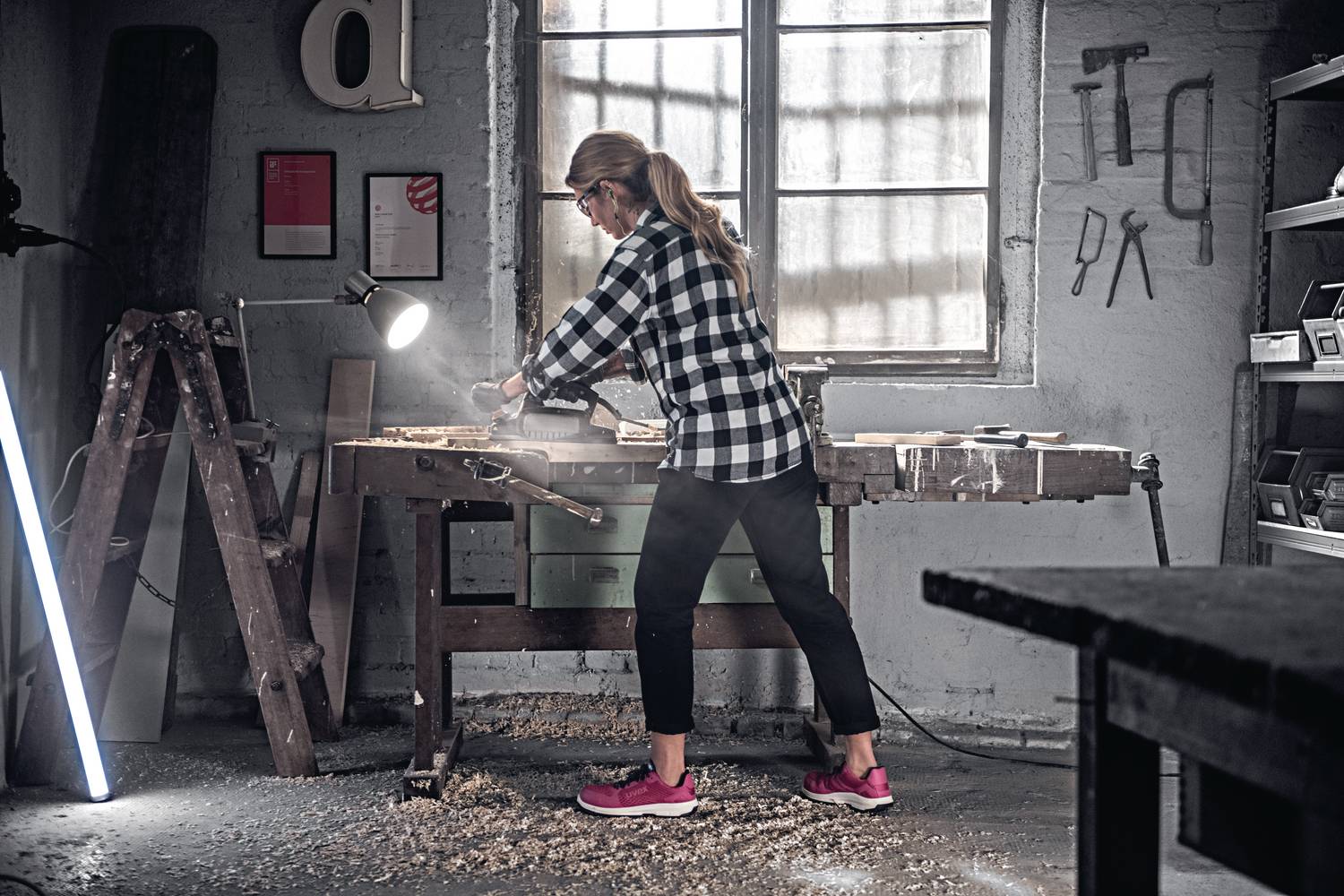 uvex 1 sport 6597241 ESD Protective footwear S1P Shoe size (EU): 41 Magenta 1 Pair-3