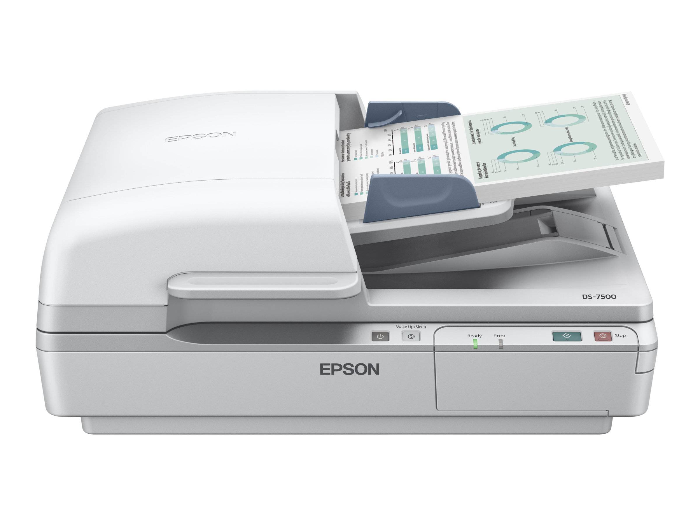 Epson WorkForce DS-6500 Duplex document scanner A4 1200 x 1200 dpi 25 pages/min, 50 IPM USB-3