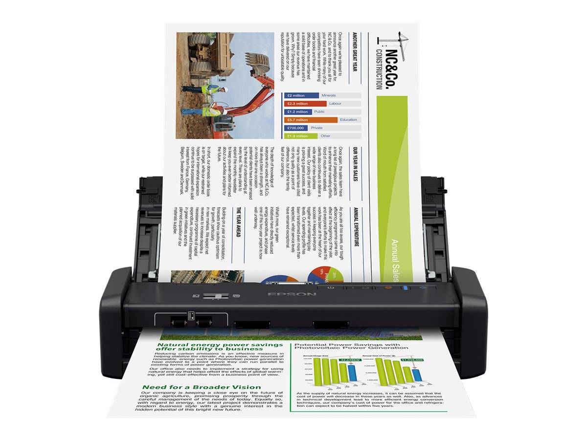 Epson WorkForce DS-360W Portable duplex document scanner A4 1200 x 1200 dpi 25 pages/min, 50 IPM USB A (USB 3.2 1st gen)-2
