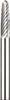 Dremel 2615991032 Burr Tungsten carbide 3.2 mm Shank diameter 3.2 mm