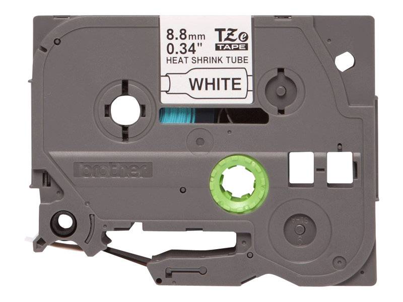 Labels Brother HSe HSe-221 Tape colour: White Font colour:Black 8.8 mm 1.5 m-2