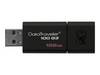 Kingston DT100G3/128GB USB stick 128 GB Black DT100G3/128GB USB A (USB 3.2 1st gen)