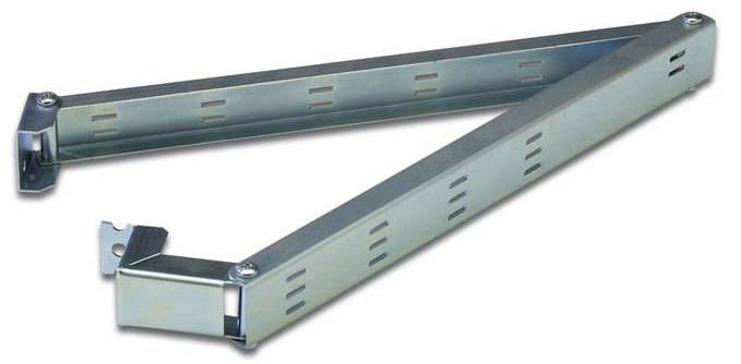 Digitus DN-19 TRAY-2-1000SW 19 inch 1 U Retractable Suitable for (cabinet depths): 1000 mm Black-4