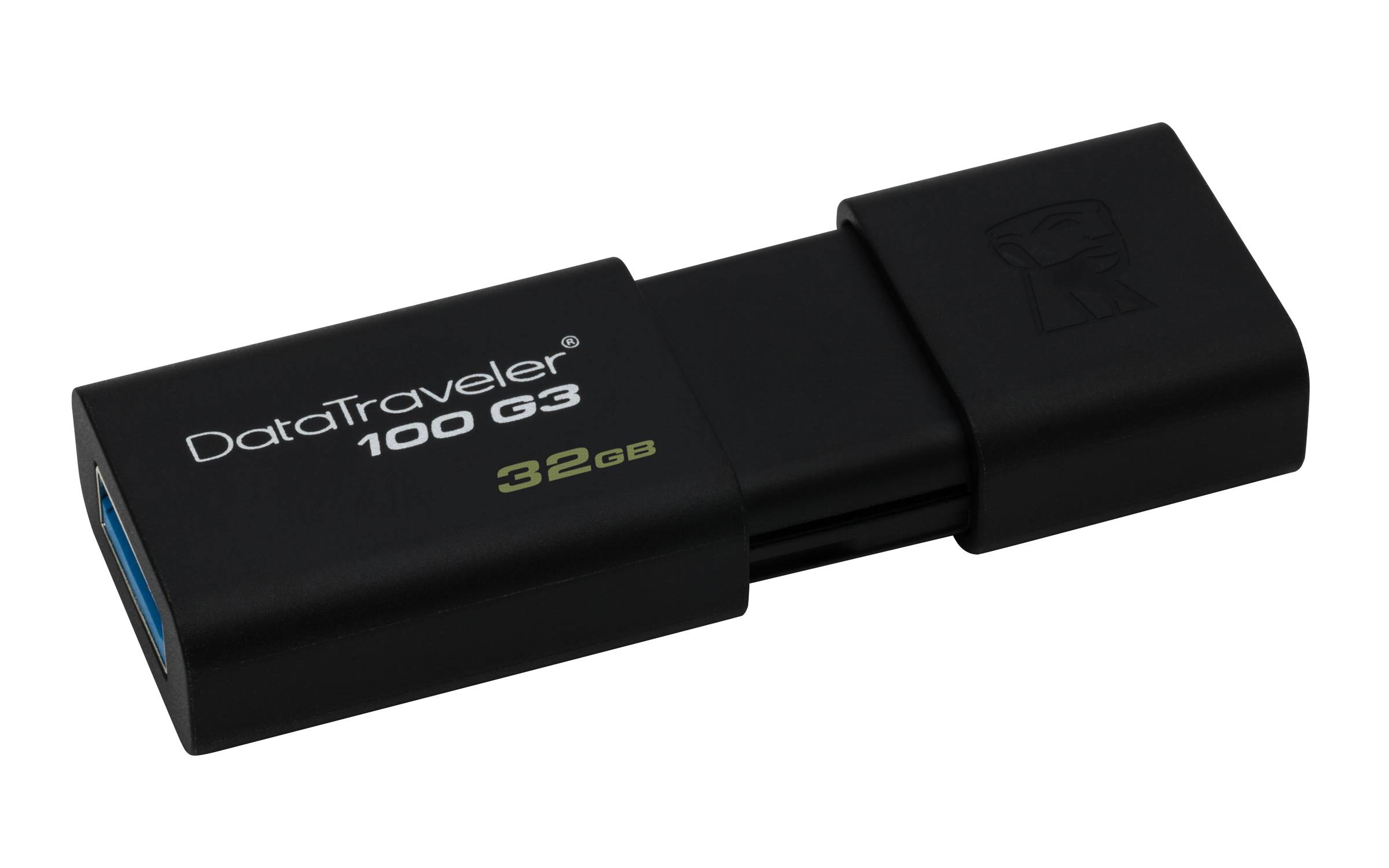 Kingston DT100G3/32GB USB stick 32 GB Black DT100G3/32GB USB A (USB 3.2 1st gen)-3