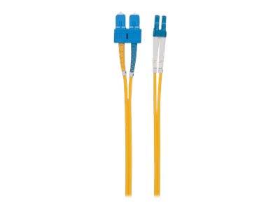 Intellinet 750974 Fibreglass FO Cable [1x LC plug - 1x SC plug] 9/125 µ Singlemode OS2 20.00 m-1