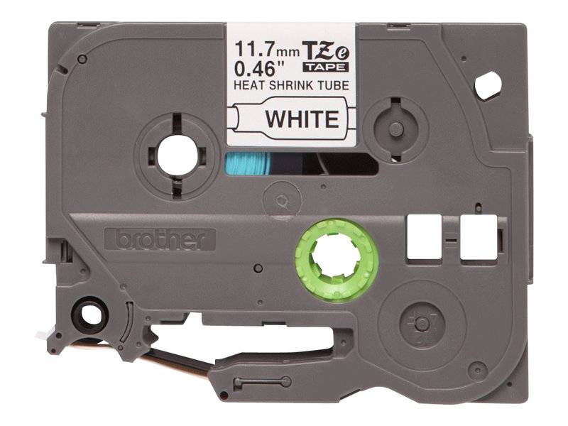Brother HSe-231 Heatshrink label Tape colour: White Font colour: Black 11.7 mm 1.5 m-2