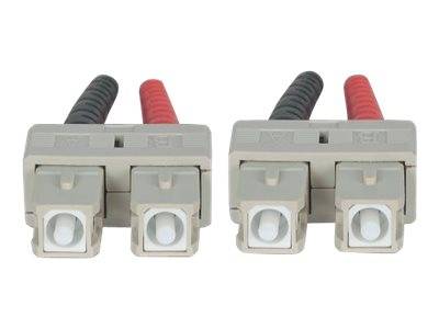 Intellinet 750851 Fibreglass FO Cable 10.00 m Turquoise [1x SC plug - 1x SC plug] 50/125 µ Multimode OM3-2