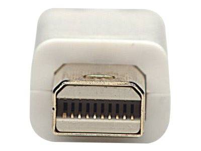 Manhattan Mini DisplayPort / DisplayPort Adapter cable Mini DisplayPort plug, DisplayPort plug 2.00 m White 393812 gold -3