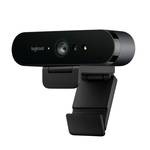 Logitech Brio 4K Stream Edition 4k webcam 3840 x 2160 Pixel, 1920 x 1080 Pixel, 1280 x 720 Pixel Clip mount, Supports Windows Hello