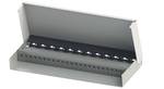 Mini distribution MPD24-HS K Cat 6A, incl. cable guide, pure white