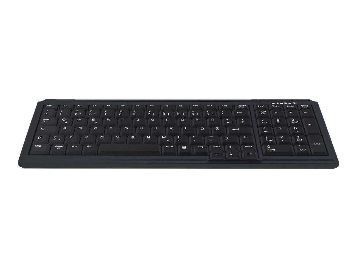 Active Key AK-7000 USB Keyboard German, QWERTZ Black-2