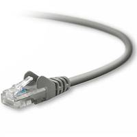 Belkin A3L791R02M-S RJ45 Network cable, patch cable CAT 5e U/UTP 2.00 m Grey incl. detent 1 pc(s)-3