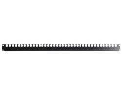 Digitus DN-19 ORG-800P 19 inch Server rack cabinet cable duct 1 U Suitable for (cabinet depths): 800 mm Black-2