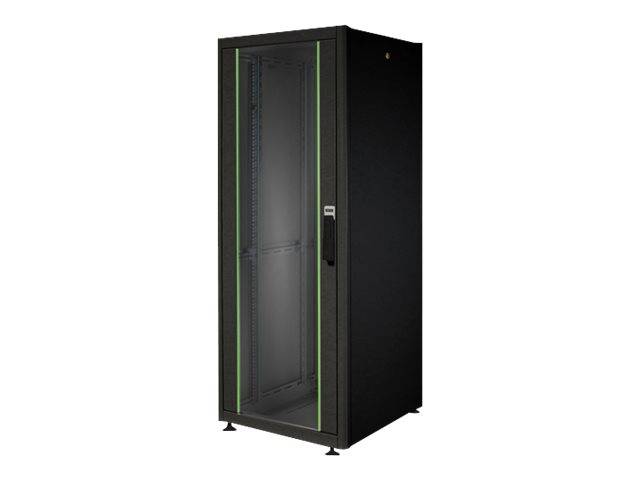 Digitus DN-19 32U-6/6-DB 19" server rack cabinet (W x H x D) 600 x 1590 x 600 mm 32 U Black, Black (RAL 9005)-2