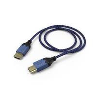 Hama HDMI Cable HDMI-A plug, HDMI-A plug 2.50 m Blue 54482 Audio Return Channel, gold plated connectors HDMI cable-2