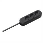 Bachmann 388.172 3 AC outlet (s) black 5m extension cable