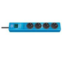 Brennenstuhl 1150610384 Surge protection power strip 4x Blue PG connector 1 pc(s)-2