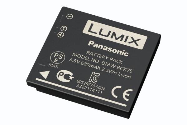 Polijsten bezoeker Demonteer Panasonic DMW-BCK7E Camera battery replaces original battery (camera)  DMW-BCK7E, NCAYN101H 3.6 V 680 mAh | Conrad.com