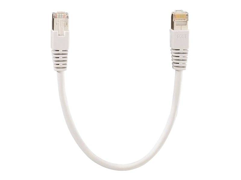 Rutenbeck 21500005 RJ45 Patch cable CAT 6A S/FTP 0.50 m Grey Shielded 1 pc(s)
