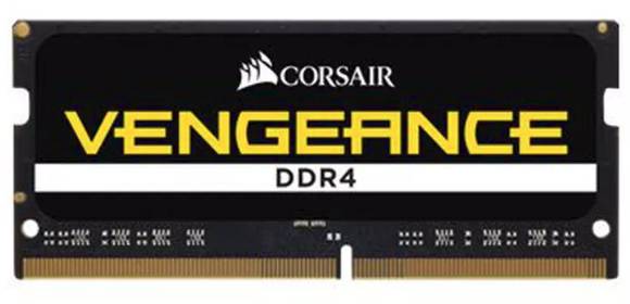 Corsair Vengeance Laptop RAM card DDR4 16 GB 1 x 16 GB 2666 MHz 262-pin SO-DIMM CL18-19-19-39 CMSX16GX4M1A2666C18-1