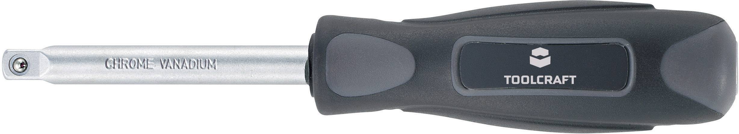 TOOLCRAFT 815296 Push-fit handle 1/4 inch 1 pc(s)-0