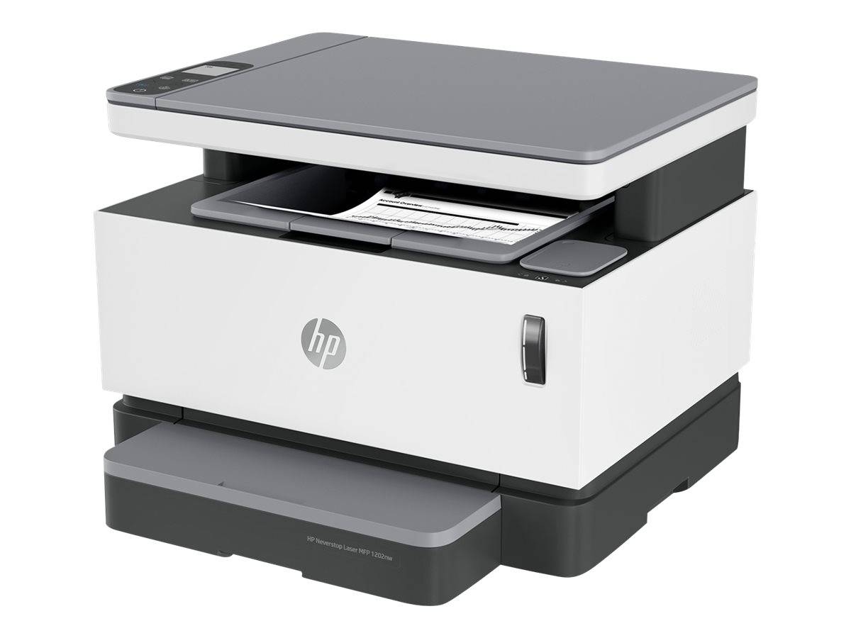 HP Neverstop Laser MFP 1202nw Mono laser multifunction printer A4 ...