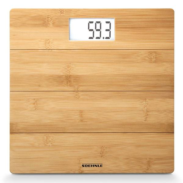 Soehnle Bamboo Digital bathroom scales Weight range=180 kg Bamboo-1