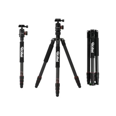 Rollei C5i Carbon Tripod 1/4" Working height=11 - 156 cm Carbon Ball head, 360 degree tilting