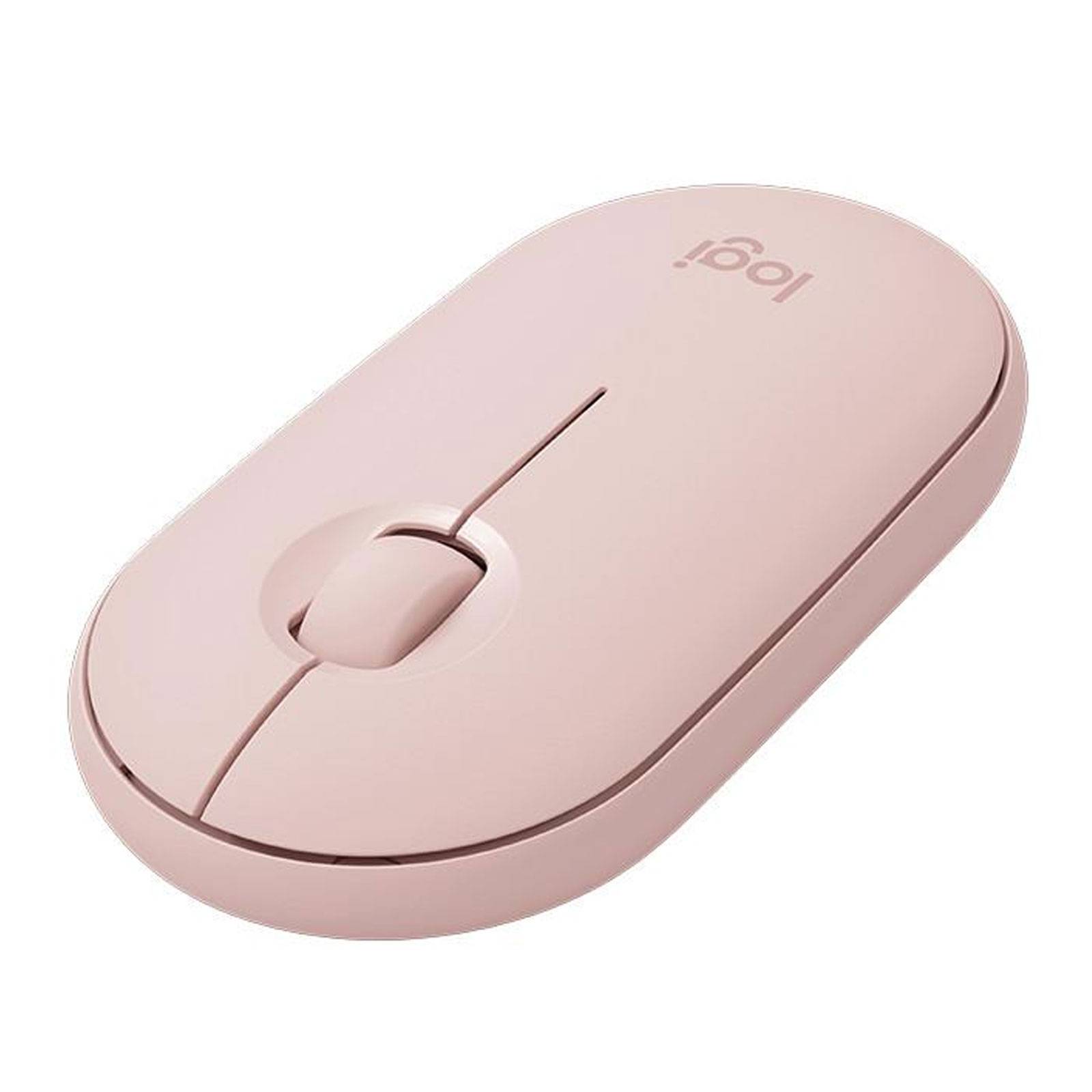 Logitech Pebble M350 Mouse Bluetooth®, Radio Optical Rose 3 Buttons 1000 dpi Quiet keypad-2