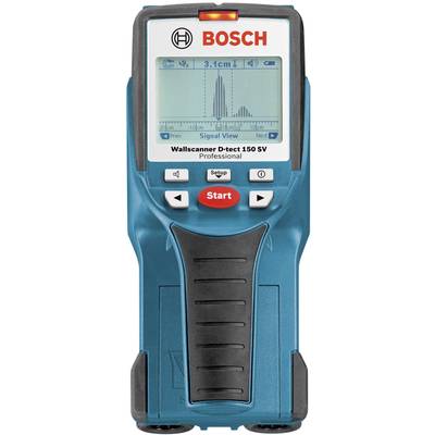 Bosch Professional Detector  D-TECT 150 SV 0601010008  Locating depth (max.) 150 mm Suitable for Wood, Ferrous metal, No