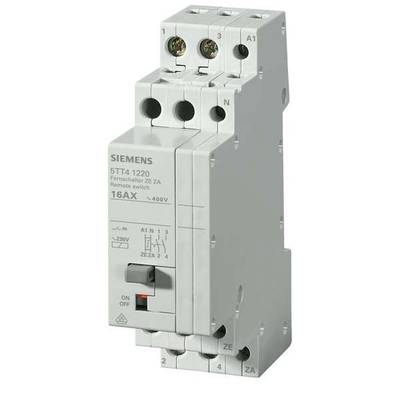 Remote switch DIN rail Siemens 5TT4122-0 2 makers 250 V 16 A   1 pc(s) 